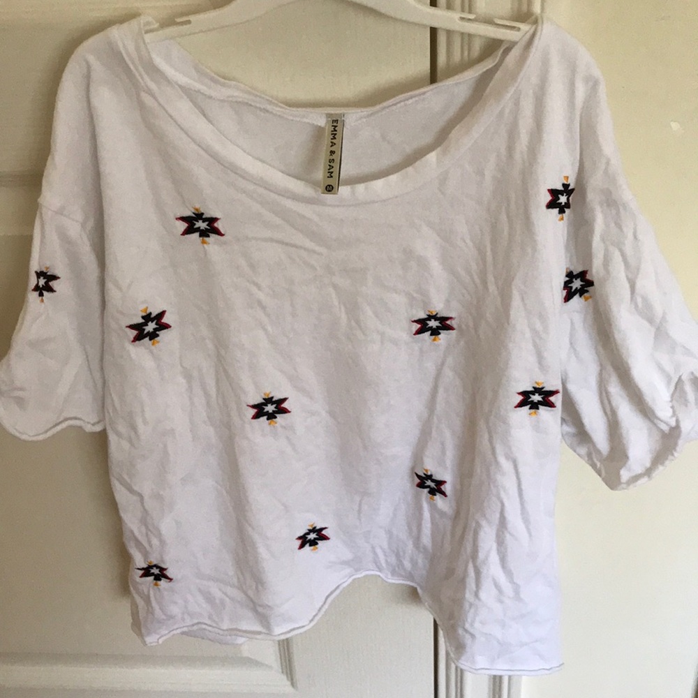 Emma and Sam crop top purchased from LF Stores